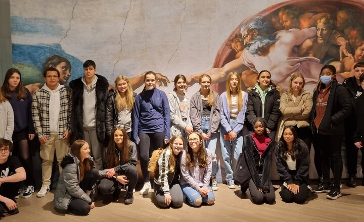 Image of RE Sistine Chapel Exhibition Trip